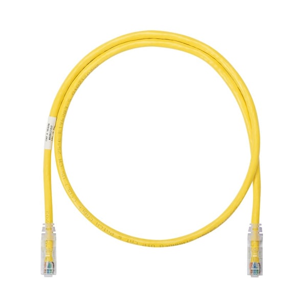 Copper Patch Cord, Category 6, Yellow (10 Pack), 10PK